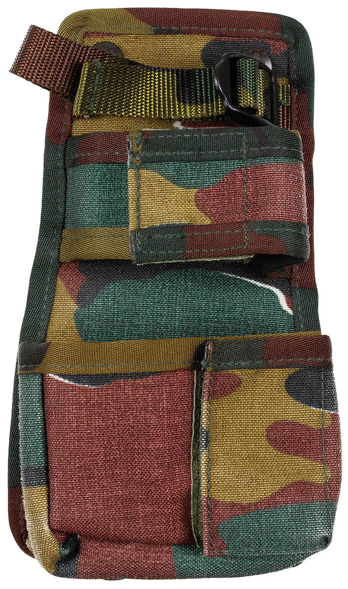 Toc statie radio belgian, camuflaj surplus militar autentic