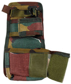Toc statie radio belgian, camuflaj surplus militar autentic