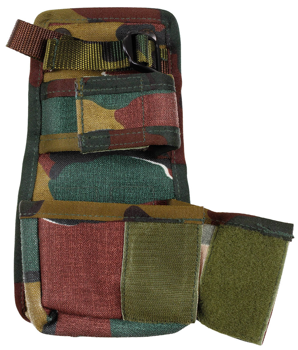 Toc statie radio belgian, camuflaj surplus militar autentic