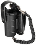 Teaca din piele pentru spray de autoaparare PETER JONES P175, cu snur spiralat surplus militar autentic | NECLINTIT