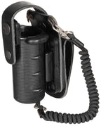 Teaca din piele pentru spray de autoaparare PETER JONES P175, cu snur spiralat surplus militar autentic | NECLINTIT