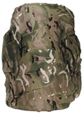 Husa pentru rucsac britanica mica, camuflaj MTP, cu elastic surplus militar autentic | NECLINTIT