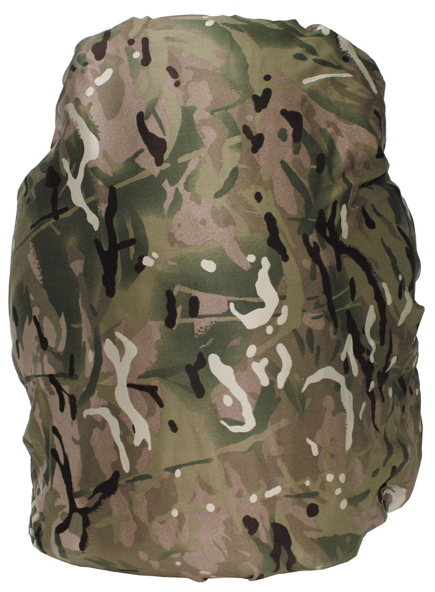 Husa pentru rucsac britanica mica, camuflaj MTP, cu elastic surplus militar autentic | NECLINTIT