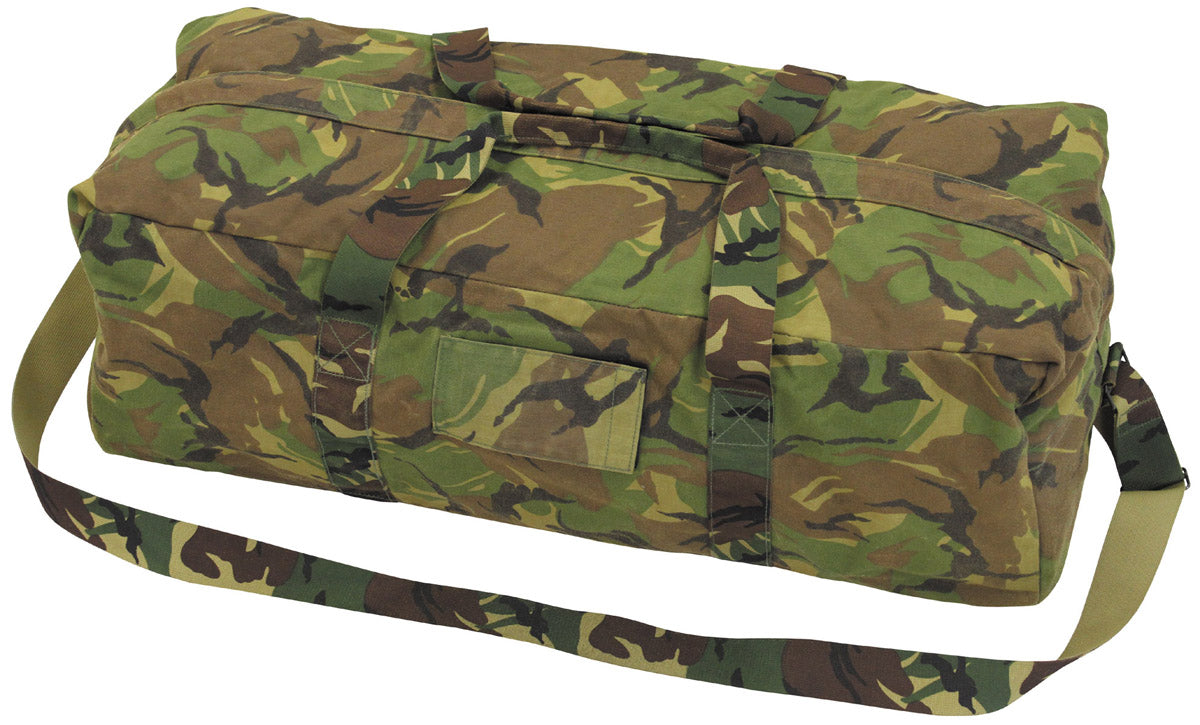 Geanta transport armata olandeza, camuflaj NL surplus militar autentic