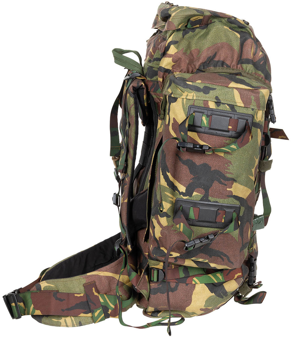 Rucsac militar olandez 60L cu buzunare laterale surplus militar autentic