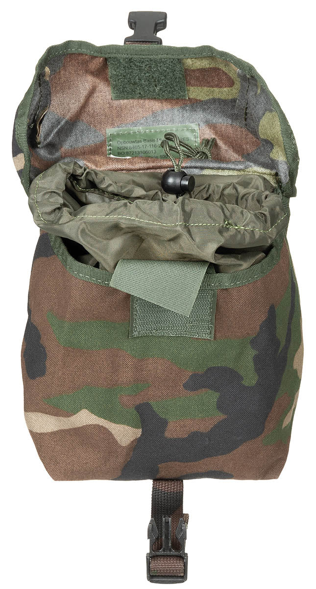 Buzunar MOLLE mediu olandez, camuflaj surplus militar autentic