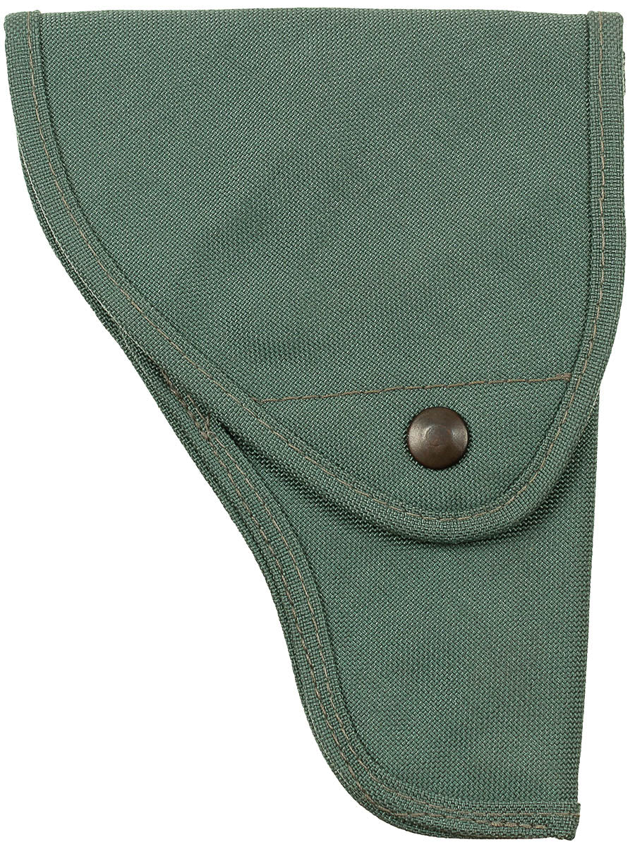 Toc de pistol italian din canvas, Tip I, oliv surplus militar autentic | NECLINTIT
