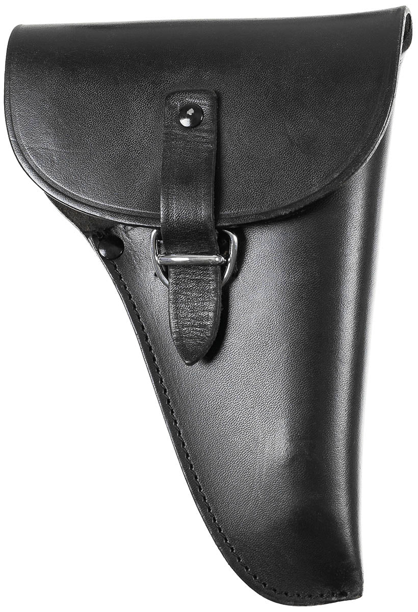 Toc de pistol italian din piele pentru Beretta, Tip II, negru surplus militar autentic | NECLINTIT