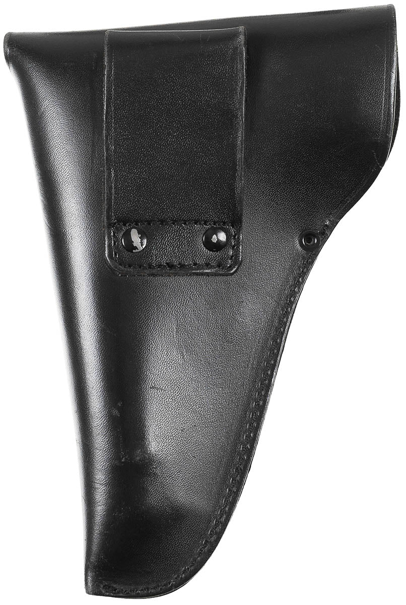 Toc de pistol italian din piele pentru Beretta, Tip II, negru surplus militar autentic | NECLINTIT