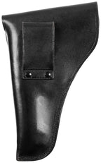 Toc de pistol italian din piele pentru Beretta, Tip V, negru surplus militar autentic | NECLINTIT