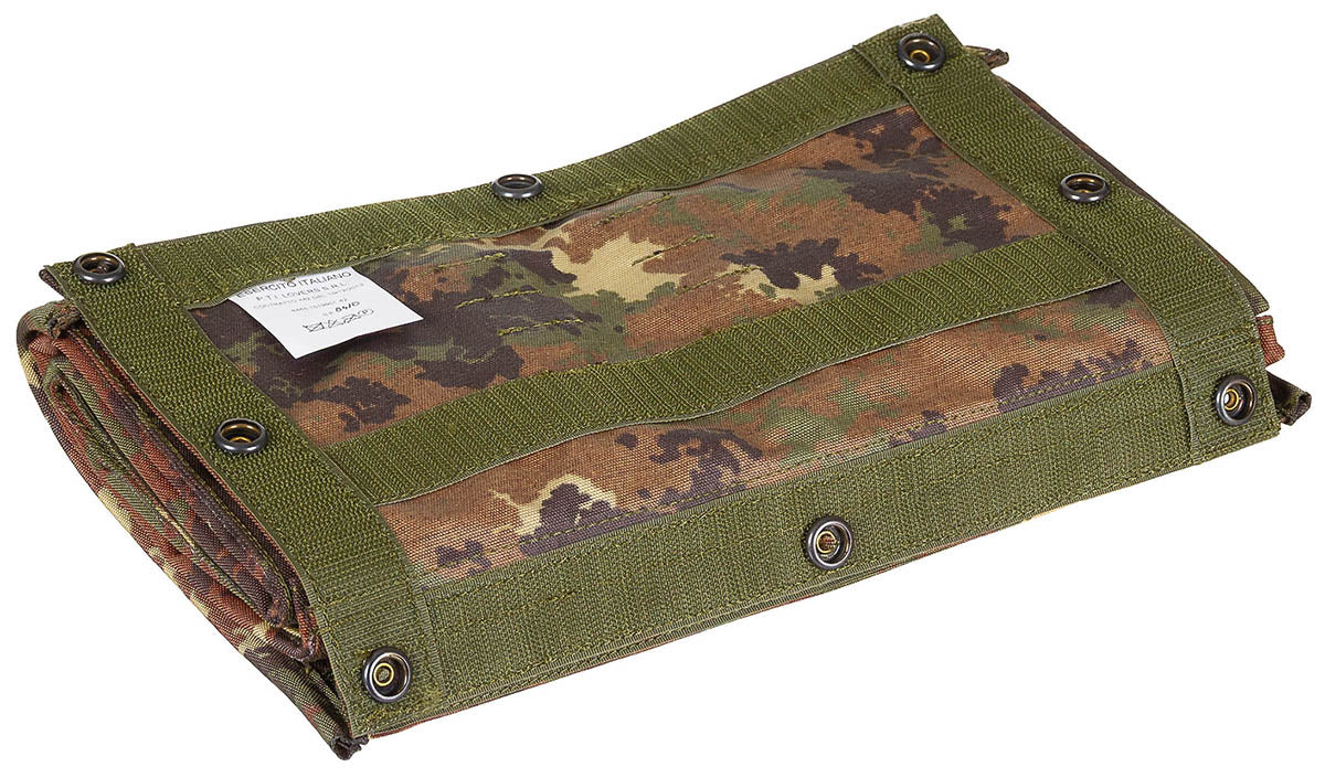 Buzunar harta pliabil italian, camuflaj vegetato surplus militar autentic | NECLINTIT