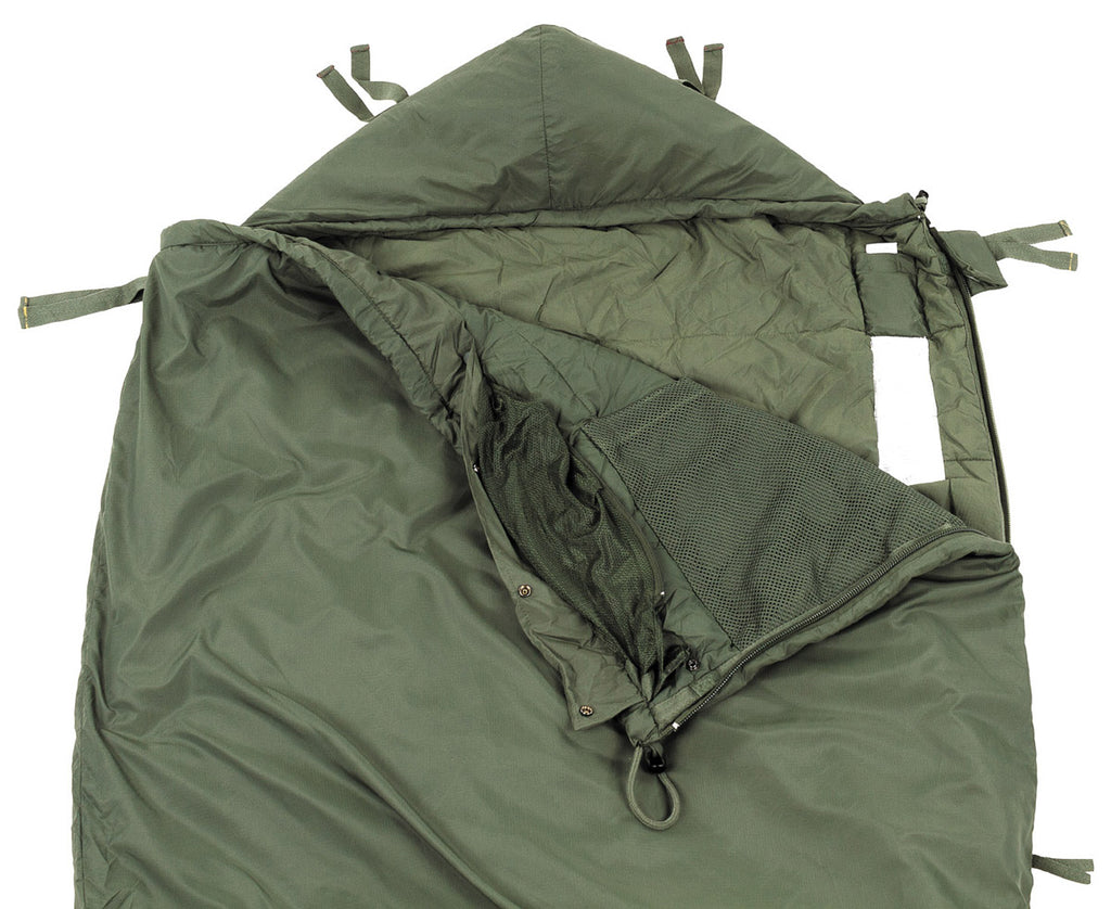 Sac de dormit mumie Light Weight britanic, oliv surplus militar autentic
