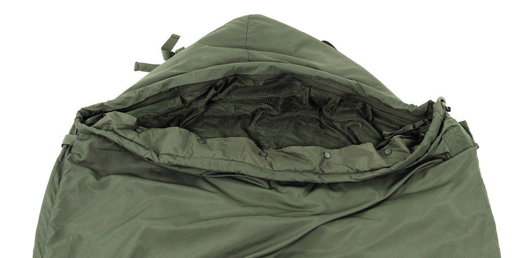 Sac de dormit mumie Light Weight britanic, oliv surplus militar autentic