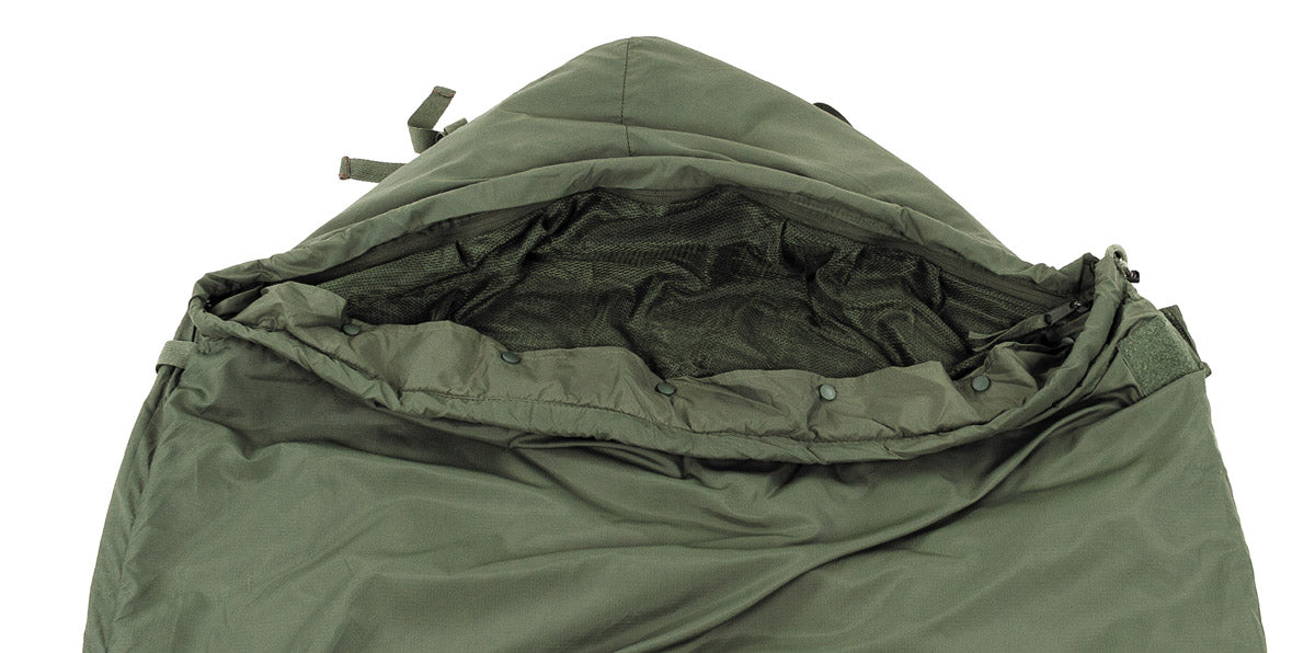 Sac de dormit mumie Light Weight britanic, oliv surplus militar autentic