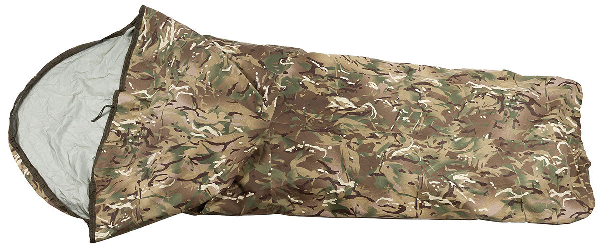 Husa de bivuac pentru sac de dormit Armata Britanica MTP laminata surplus militar autentic | NECLINTIT
