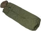 Sac de dormit maghiar, oliv, cu husa surplus militar autentic