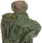 Sac de dormit maghiar, oliv, cu husa surplus militar autentic