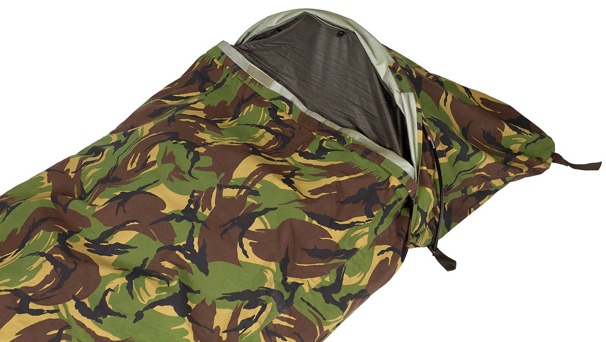 sac de bivuac olandez hooped bivy camuflaj surplus folosit