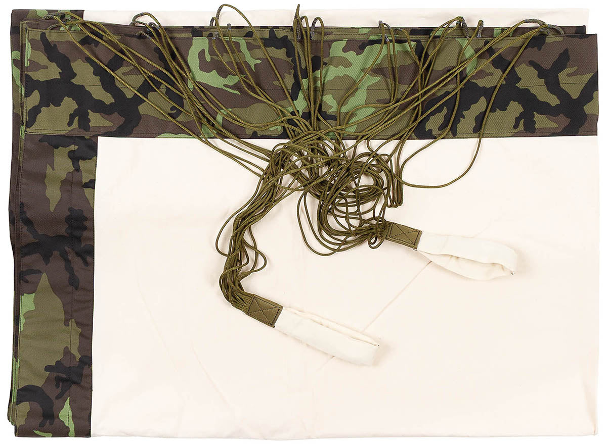 Hamac militar cehoslovac M95, camuflaj surplus militar autentic