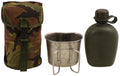 Bidon olandez cu toc si cana, camuflaj NL surplus militar autentic