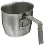 Cana inox KAZ03 Armata Austriaca cu maner metalic surplus militar autentic | NECLINTIT