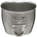 Cana inox KAZ03 Armata Austriaca cu maner metalic surplus militar autentic | NECLINTIT