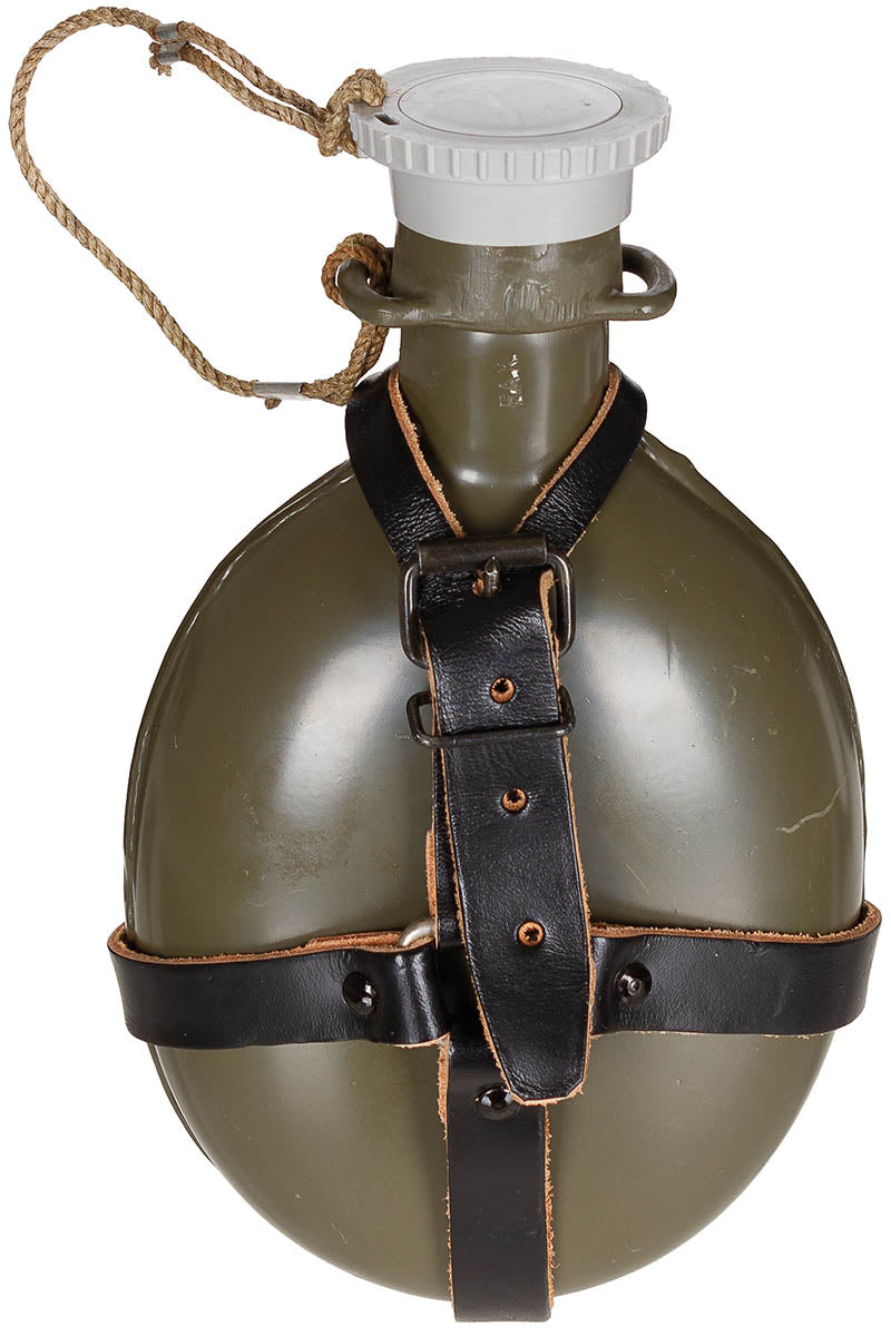 Bidon cehoslovac M60, aluminiu surplus militar autentic
