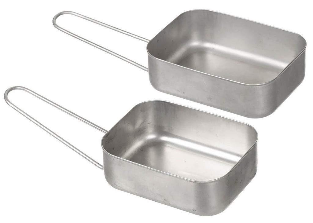 Set vesela militara olandeza, inox, 2 piese surplus militar autentic