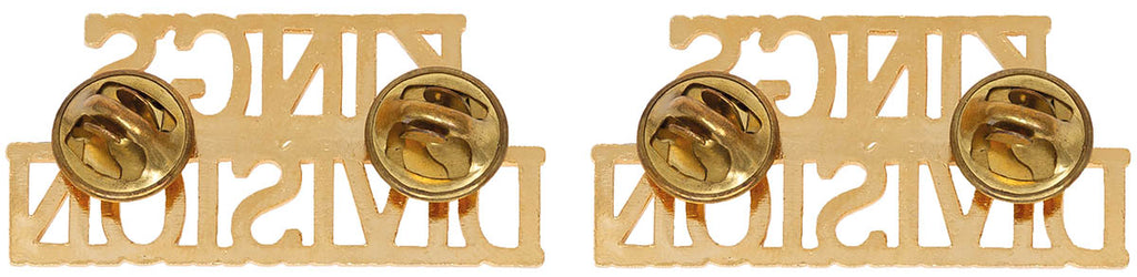 Insigna metalica britanica RAF King's Division, aurie surplus militar autentic | NECLINTIT