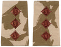 Rank slides britanice DPM desert, 10 perechi, CAPTAIN surplus militar autentic | NECLINTIT