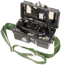 Telefon de campanie NVA in valiza, cu accesorii surplus militar autentic