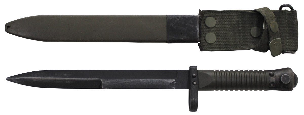 Baioneta militara spaniola CETME L cu teaca surplus militar autentic