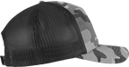 Sapca trucker Camo Flexfit cu spate din plasa