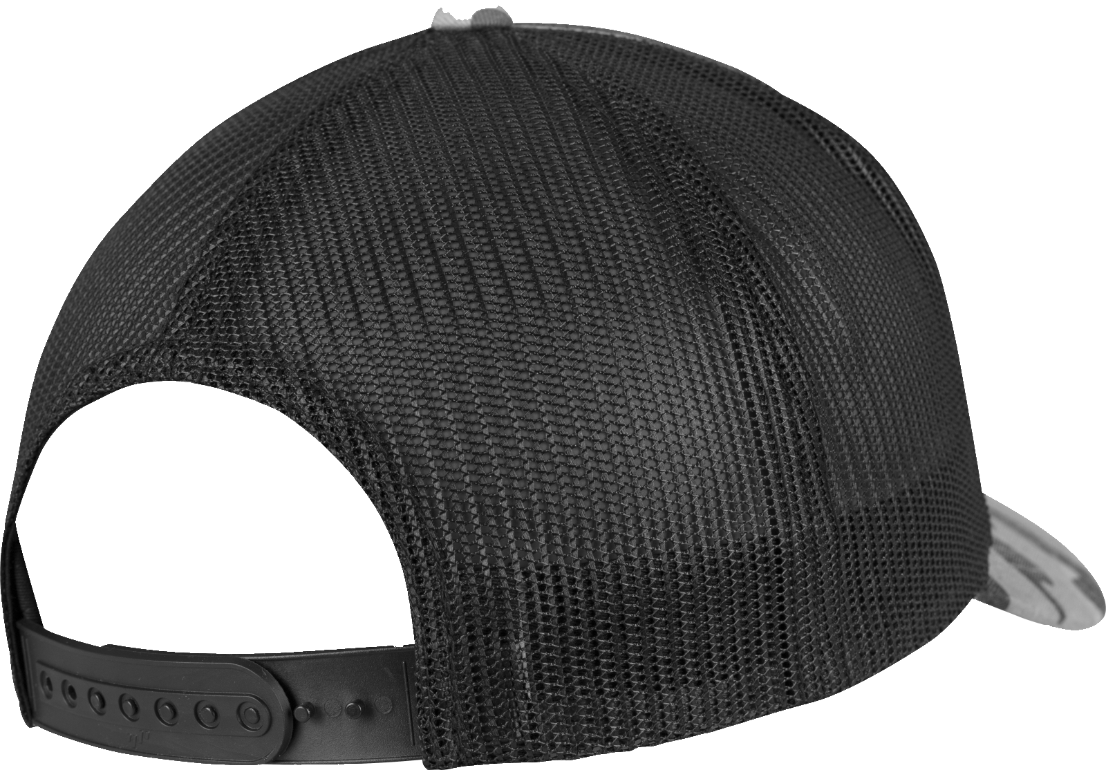 Sapca trucker Camo Flexfit cu spate din plasa