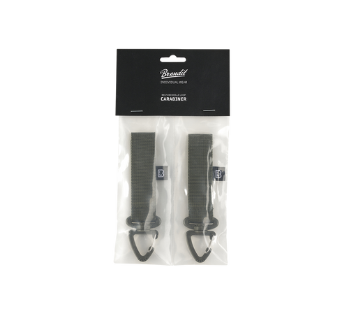 Set 2 carabiniere rotative cu bucla MOLLE Brandit