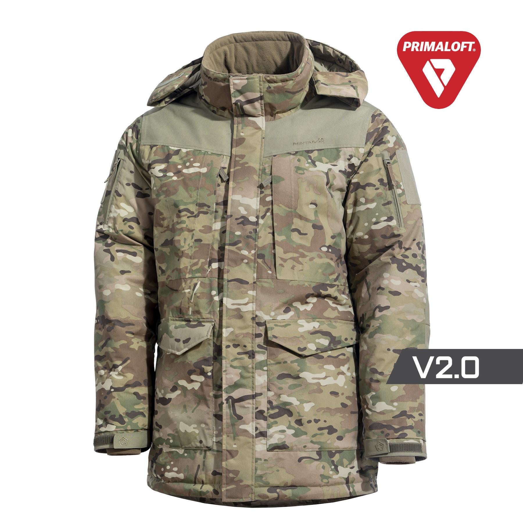 Parka de iarna HCP V2.0 PrimaLoft Multicam Pentagon