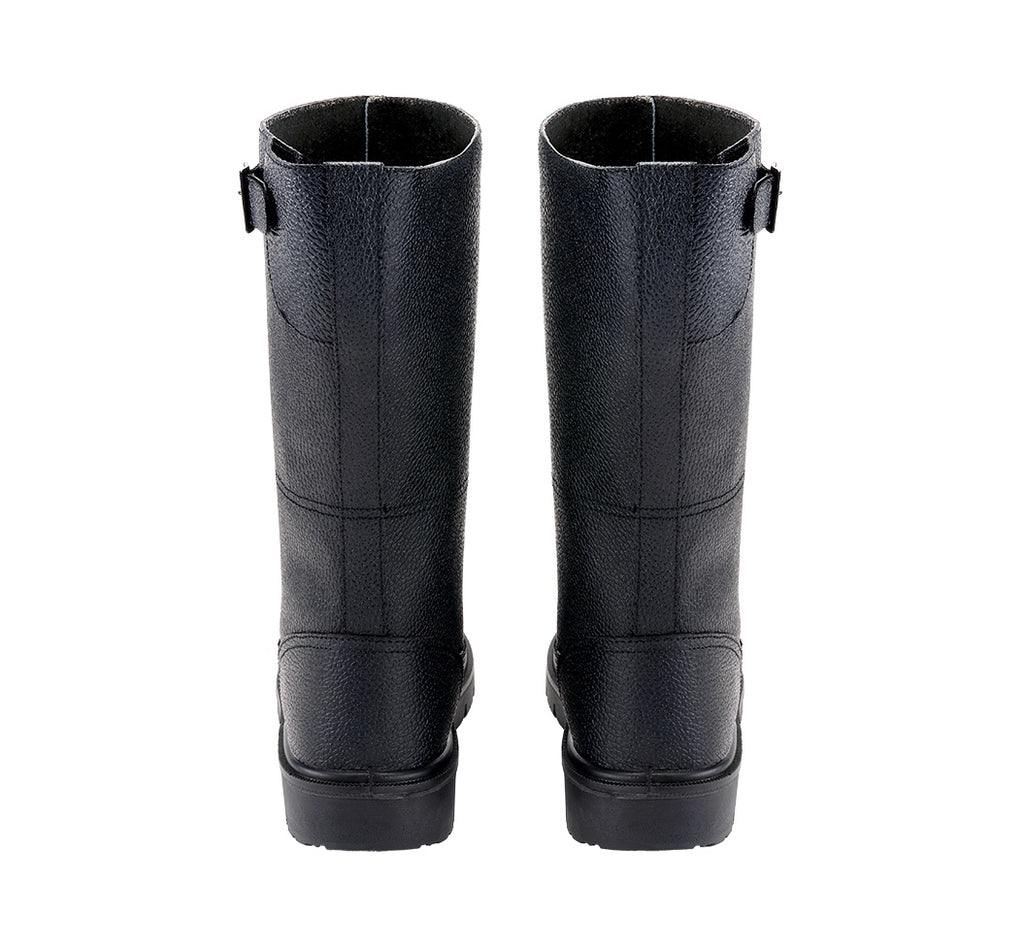 Bocanci militari BW Knobelbecher din piele Brandit