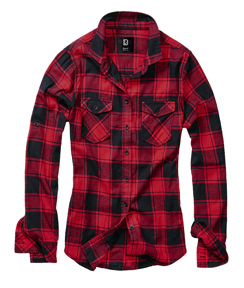 Camasa de dama Amy Flannel maneca lunga Brandit
