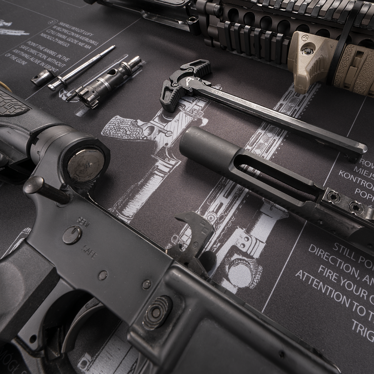 Covoras pentru curatarea armelor lungi Rifle Cleaning Mat Helikon-Tex