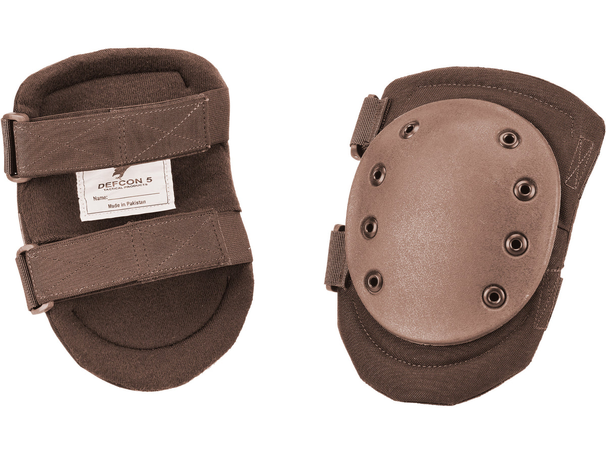 Genunchiere tactice din nylon Defcon 5 — Culoare: Tan