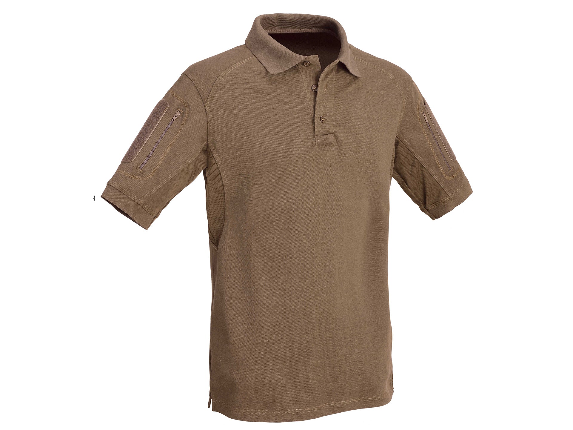 Tricou polo tactic cu maneca scurta Defcon 5 — Culoare: Coyote Brown