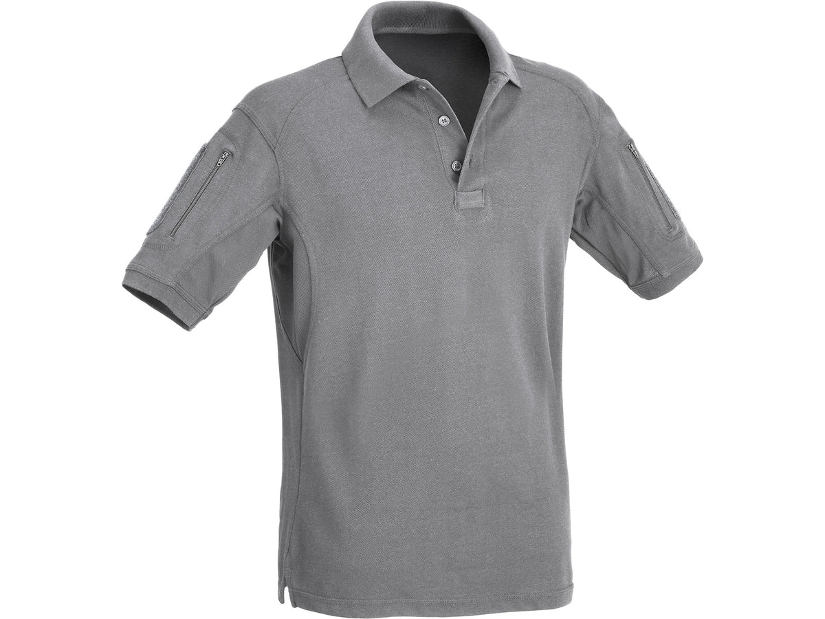Tricou polo tactic cu maneca scurta Defcon 5 — Culoare: Wolf Grey