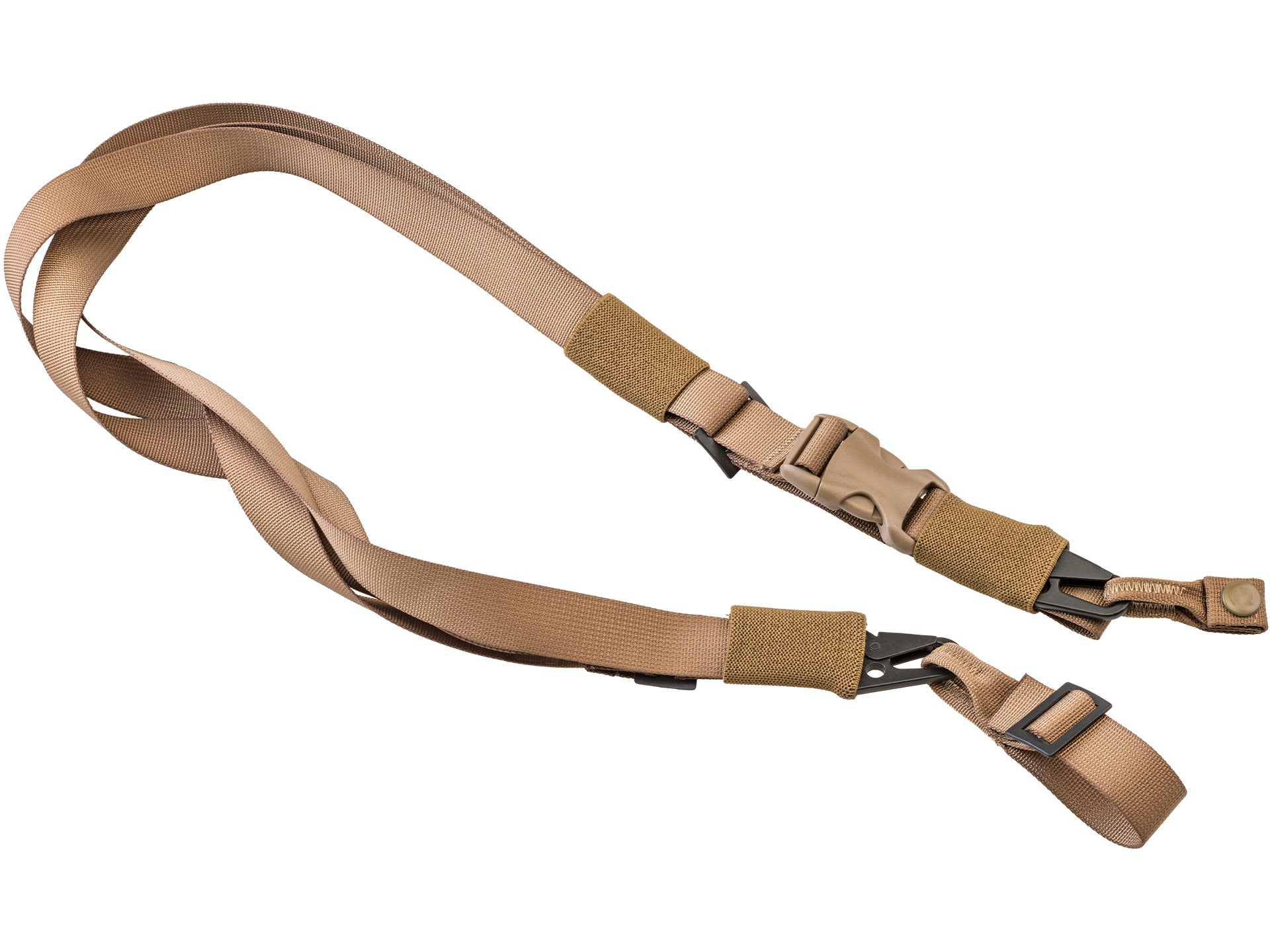 Curea tactica in 2 puncte Defcon 5 — Culoare: Coyote Tan