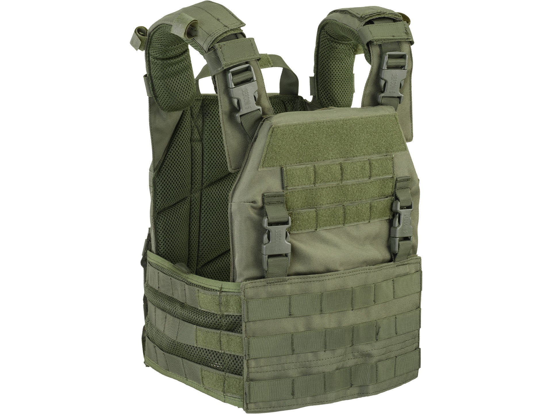 Vesta tactica Defender Plate Carrier Defcon 5 — Culoare: OD Green
