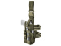 Toc de pistol ambidextru de coapsa Defcon 5 — Culoare: OD Green