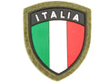 Patch Italia din cauciuc cu velcro Defcon 5