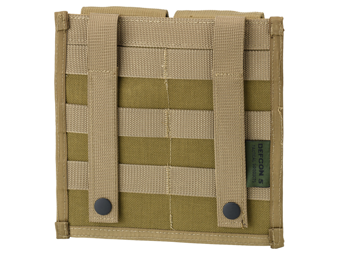 Port-incarcator dublu cu clapeta MOLLE Defcon 5