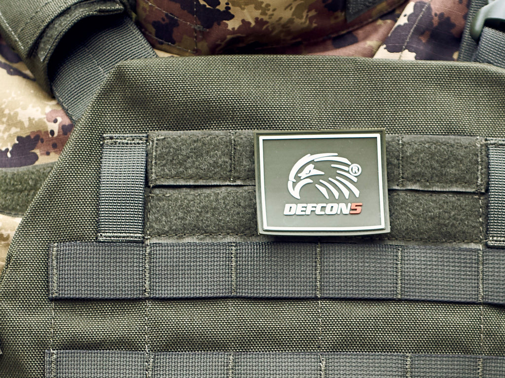 Patch PVC cu logo Defcon 5