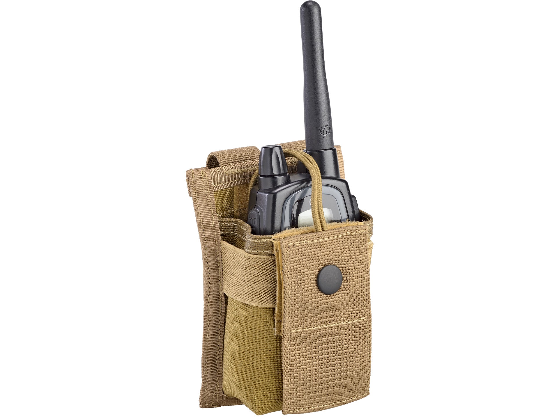 Husa MOLLE mica pentru statie radio Defcon 5 — Culoare: Coyote Tan