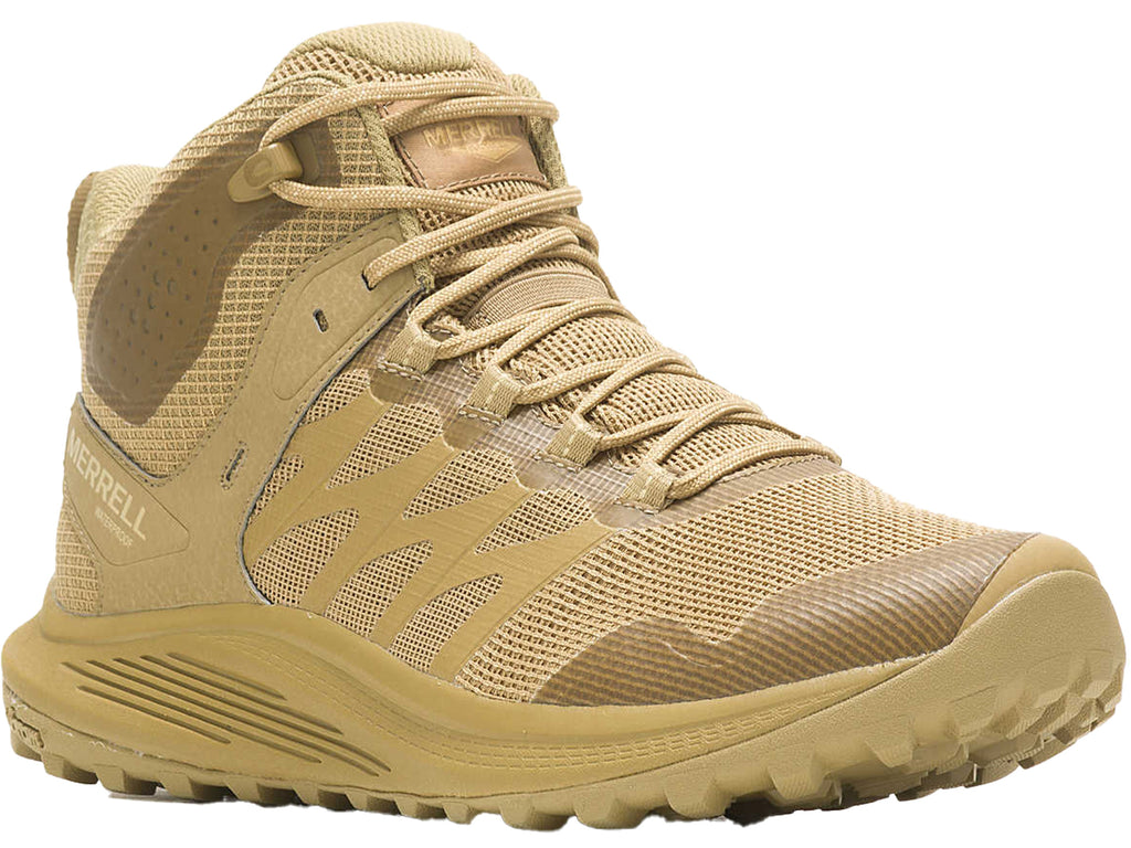 Bocanci tactici Nova 3 Tactical Mid Waterproof Coyote Merrell